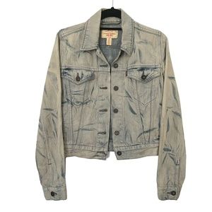 Levi's Acid Wash Denim Jacket